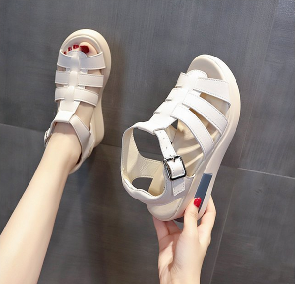 Sandalia online ortope branca