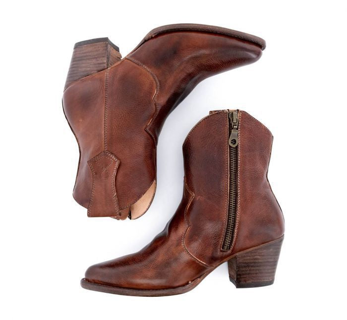 Botas cowboy marron