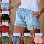 Lexi® | Shorts de mezclilla de cintura alta