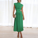 Theresa™ -Vestido verde - Cómodo y elástico
