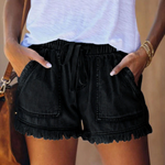 Lexi® | Shorts de mezclilla de cintura alta