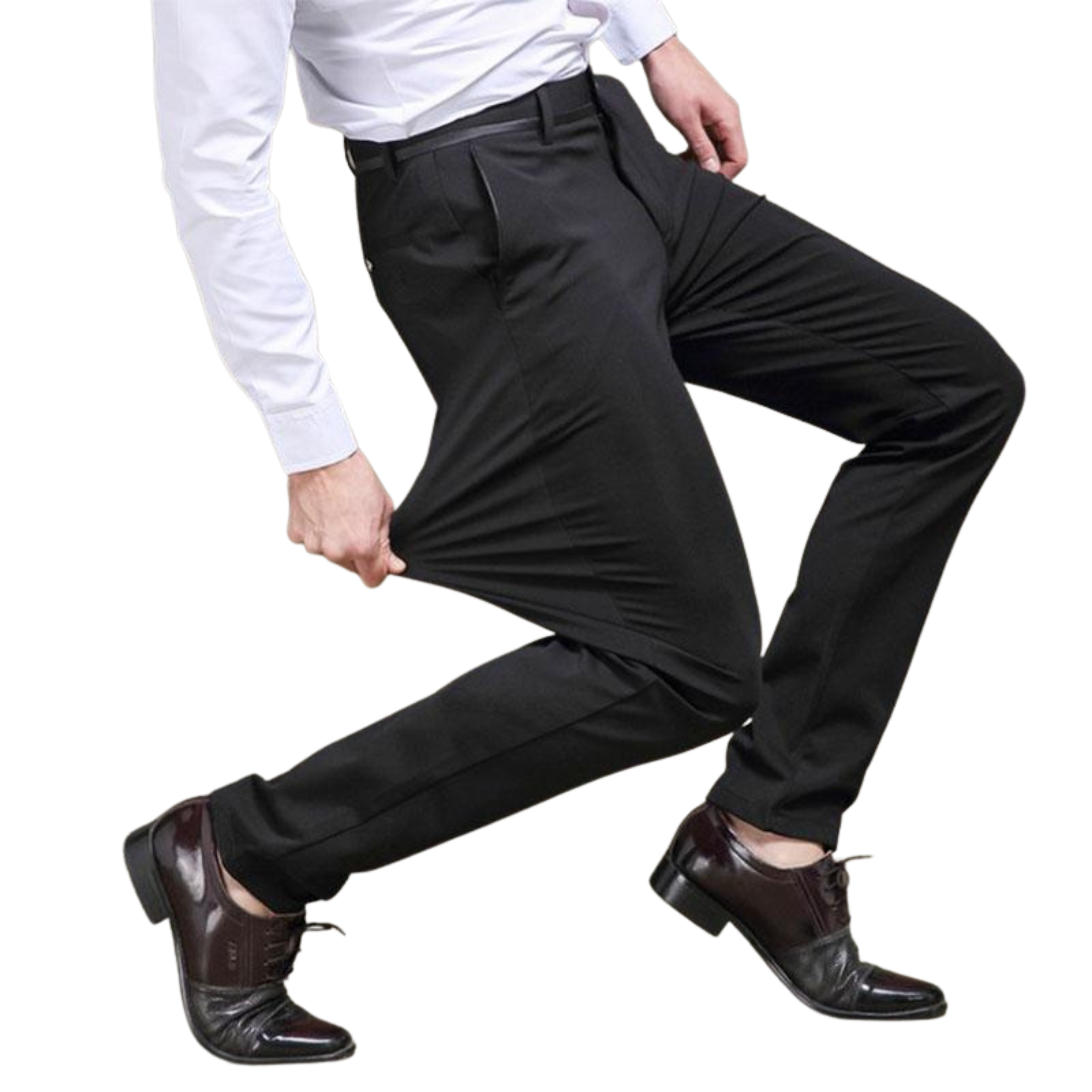  KJHD - Pantalones casuales elásticos para hombre clásicos para  primavera y verano, vestido de negocios, ajustado, pantalones largos  elásticos para hombre (color C, tamaño: código 33) : Ropa, Zapatos y Joyería