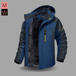 NEOX - Chaquetas de invierno para hombre Parka con forro polar y 4 bolsillos