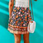 Kiara | Ibiza fashion cómoda falda de mujer con estampado veraniego