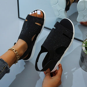 Sandalias de Velcro para mujer