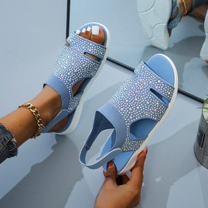 Sandalias de Velcro para mujer