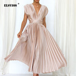 Vestido largo con mangas Brittney's™ Heavenly Elegance