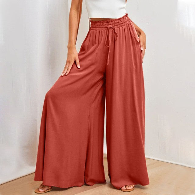 Nicole Elastische Lose Hose