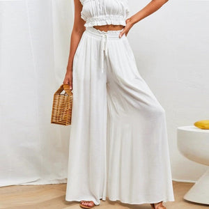 Nicole Elastische Lose Hose