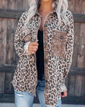 Chaqueta Vaquera Leopardo